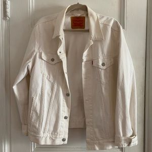 Barely Used White Denim Jacket from Levi’s